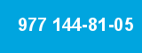 977 144-81-05 977 144-81-05